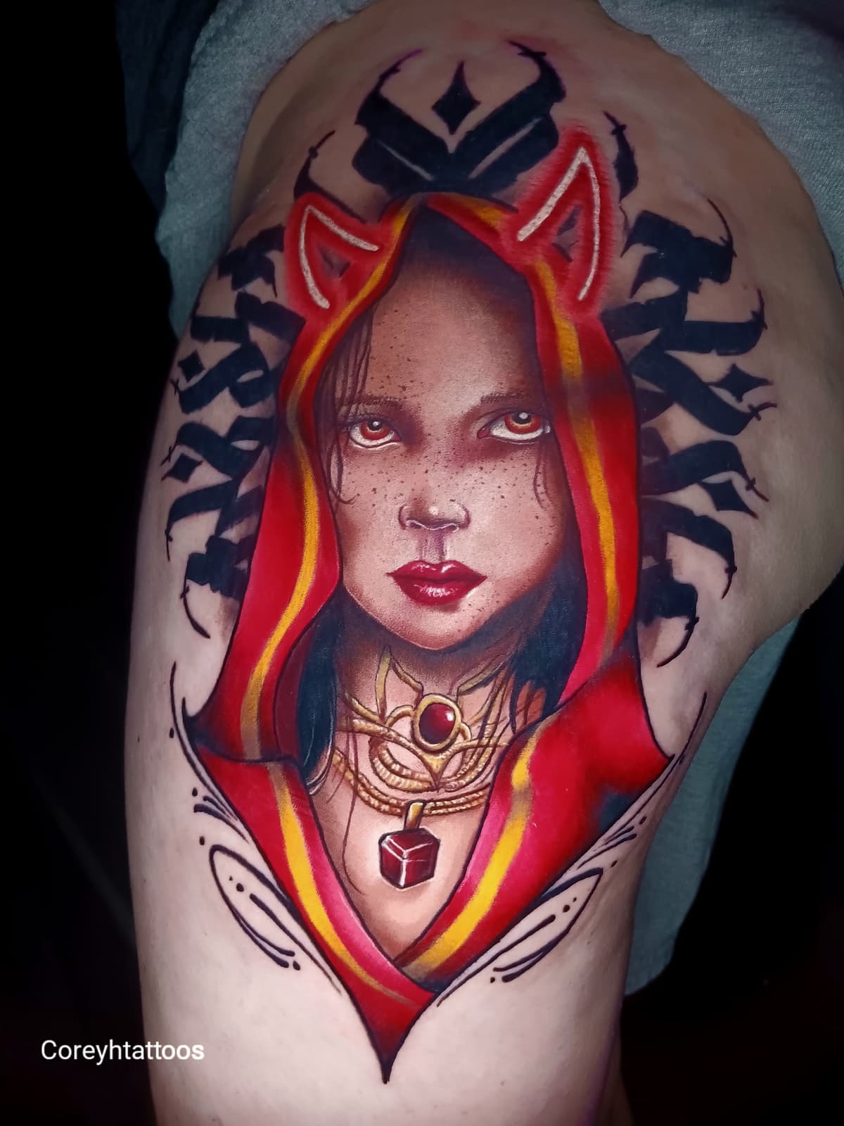 Corey Holstein tattoo work 6