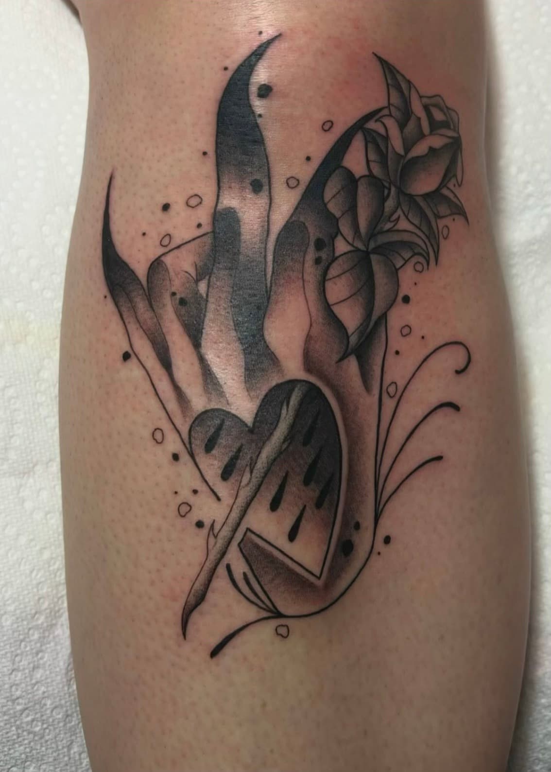 Makayla Smalls tattoo work 4