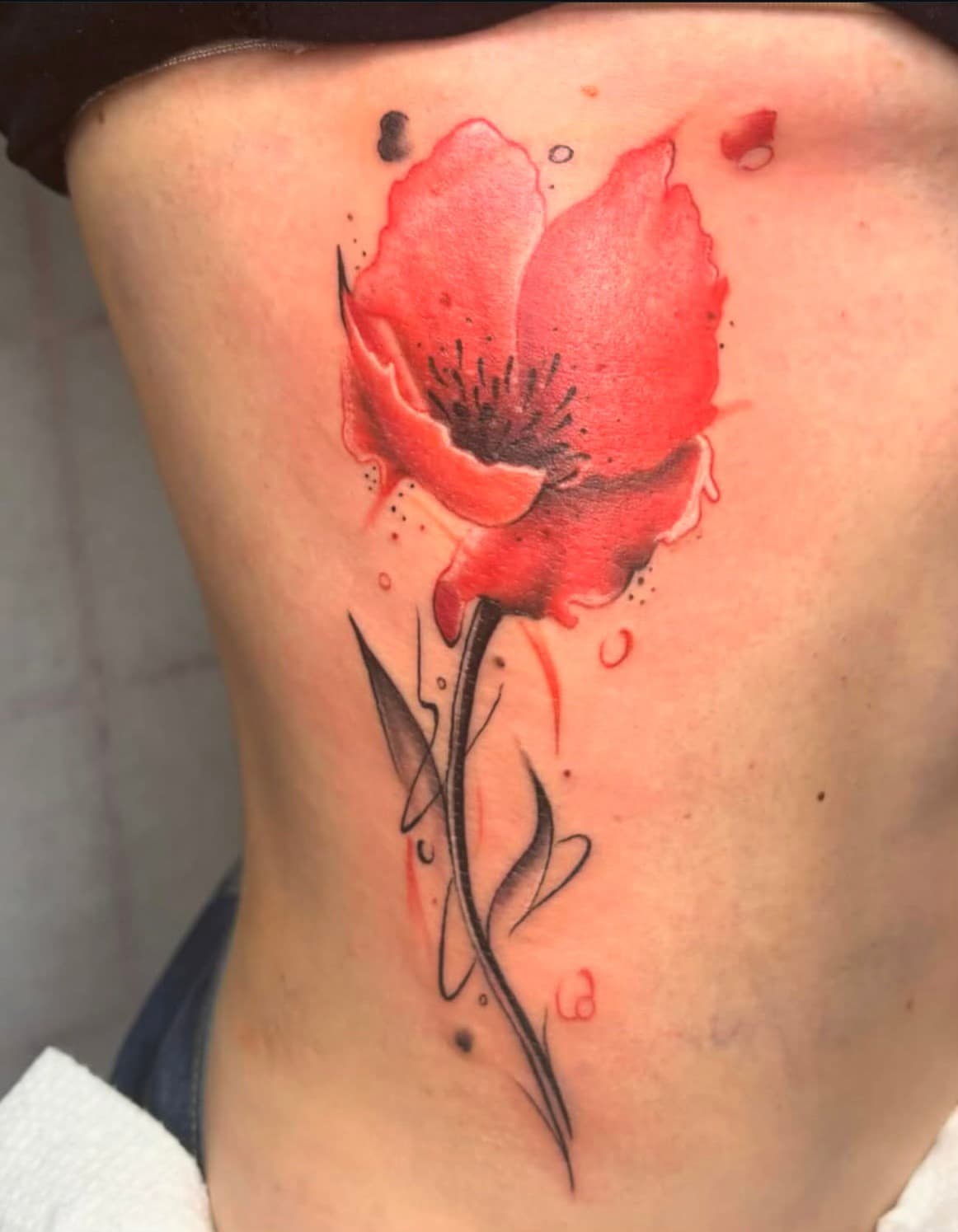 Makayla Smalls tattoo work 5