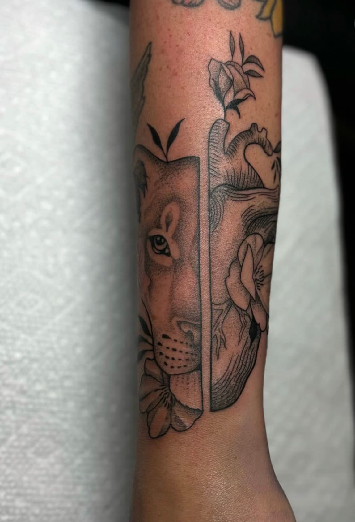 Makayla Smalls tattoo work 6