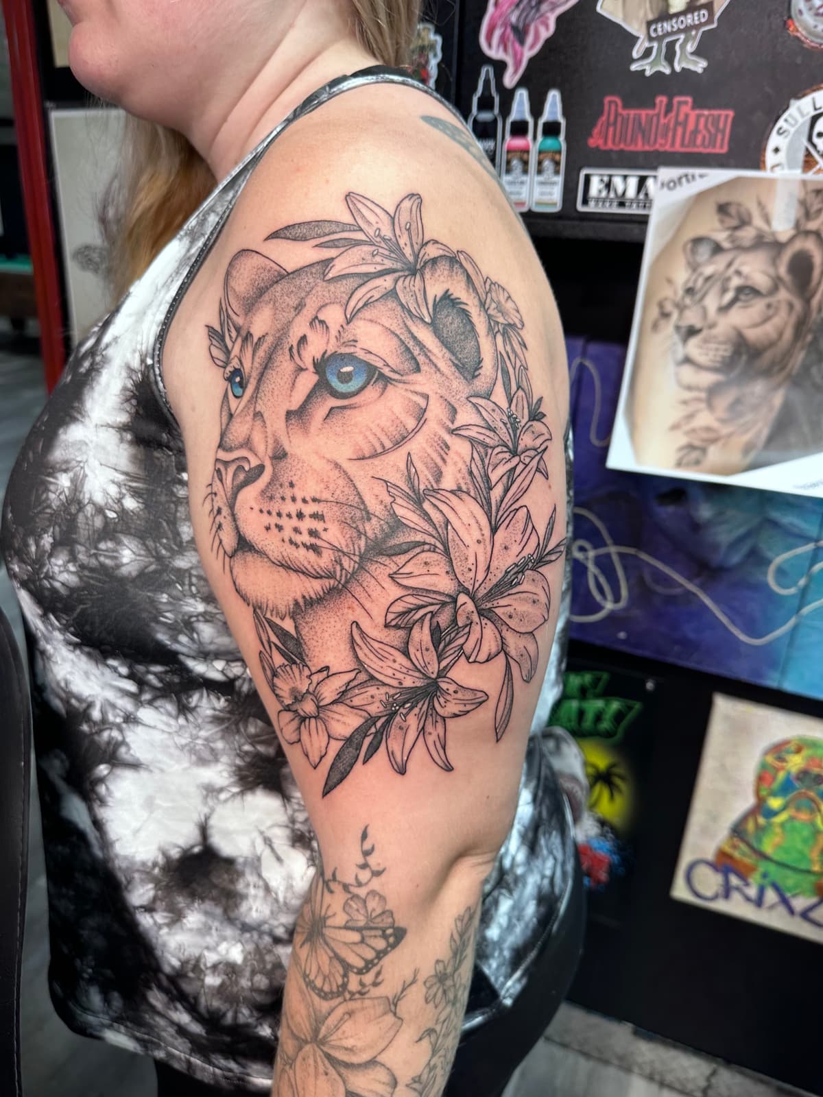 Natalie Brown tattoo work 9