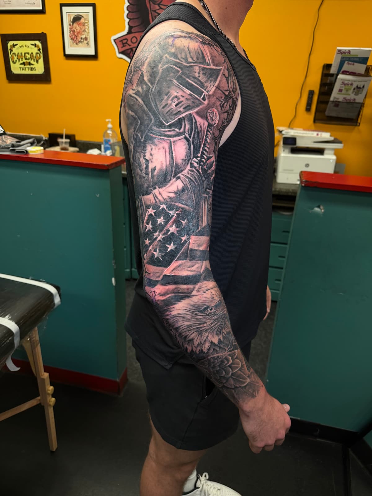 Alex Rodriguez tattoo work 4