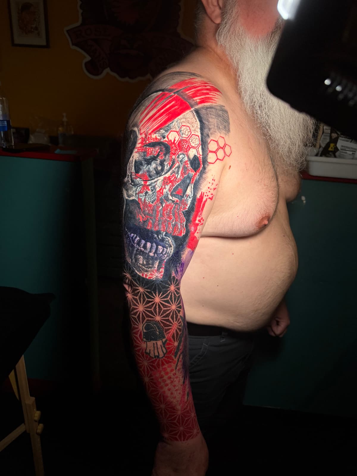 Alex Rodriguez tattoo work 7