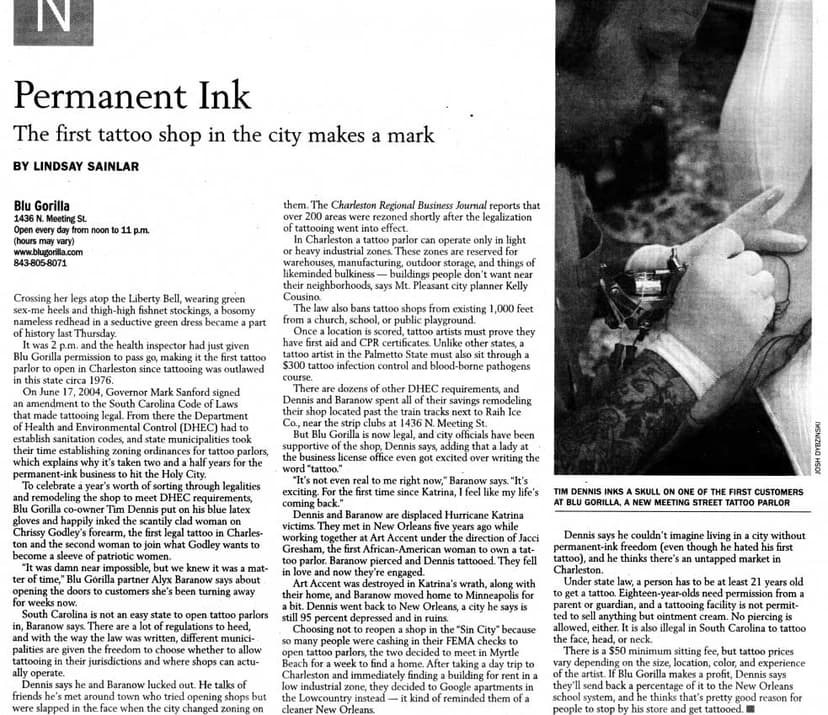 Charleston City Paper feature